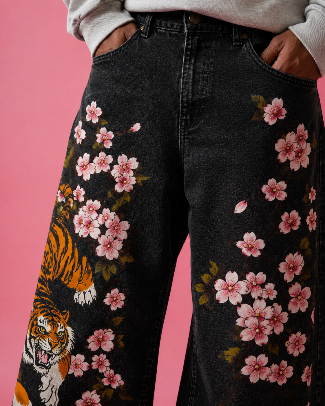 Sakura Tiger Denim