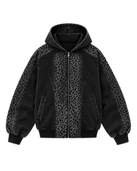 GHOST LEOPARD ZIPUP