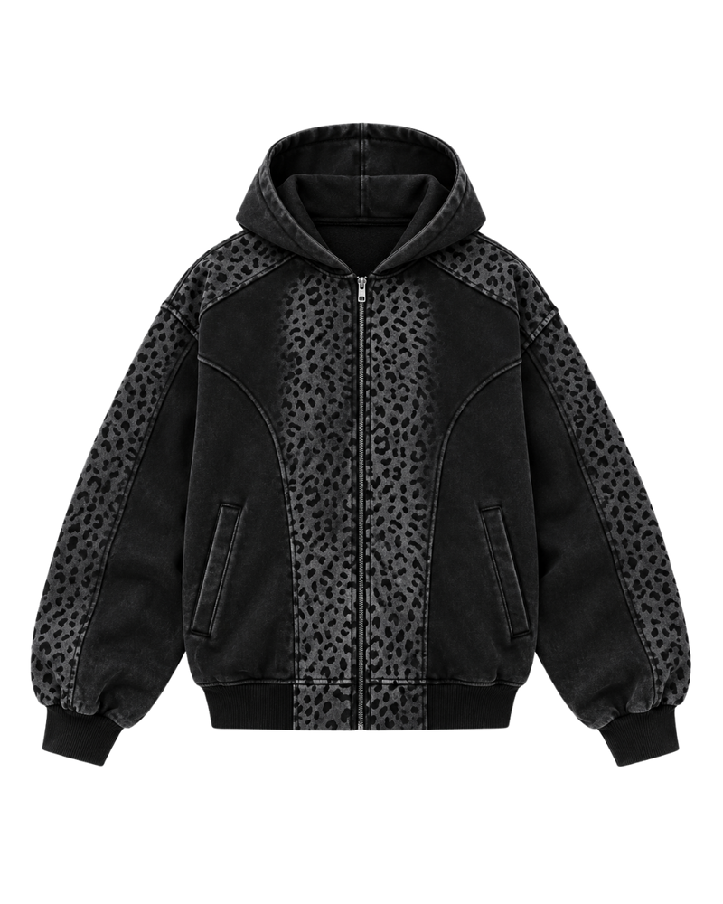 GHOST LEOPARD ZIPUP