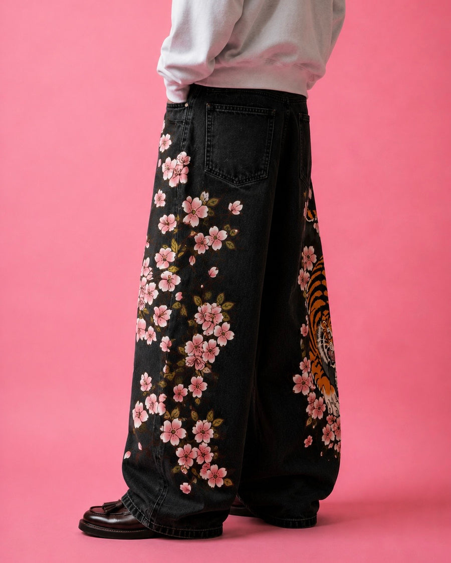 Sakura Tiger Denim