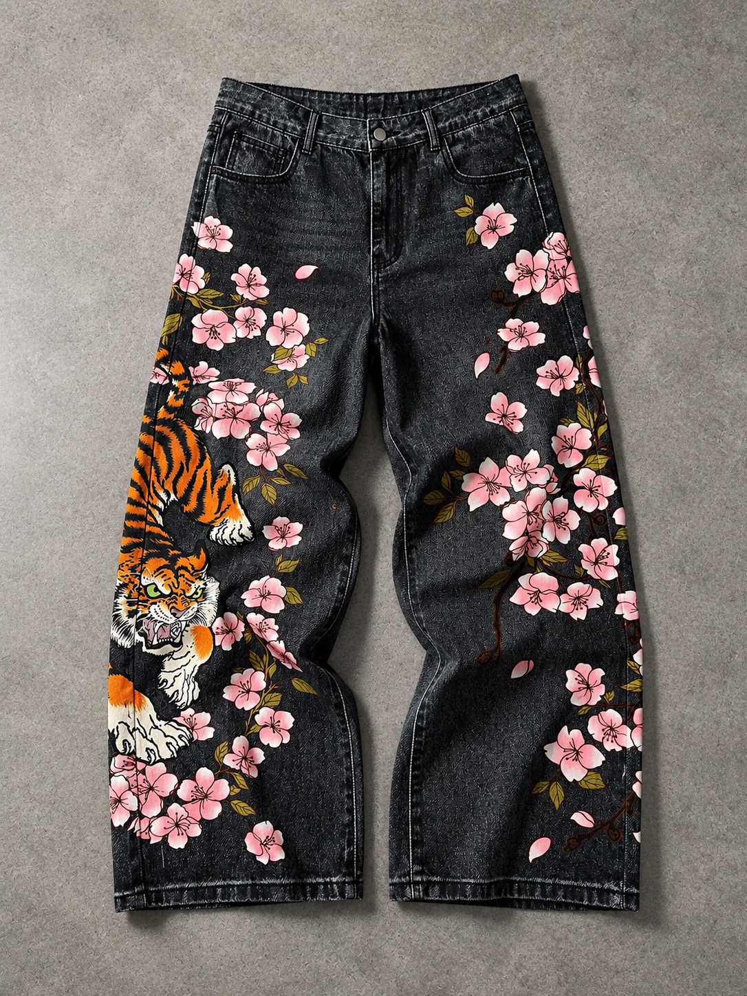Sakura Tiger Denim