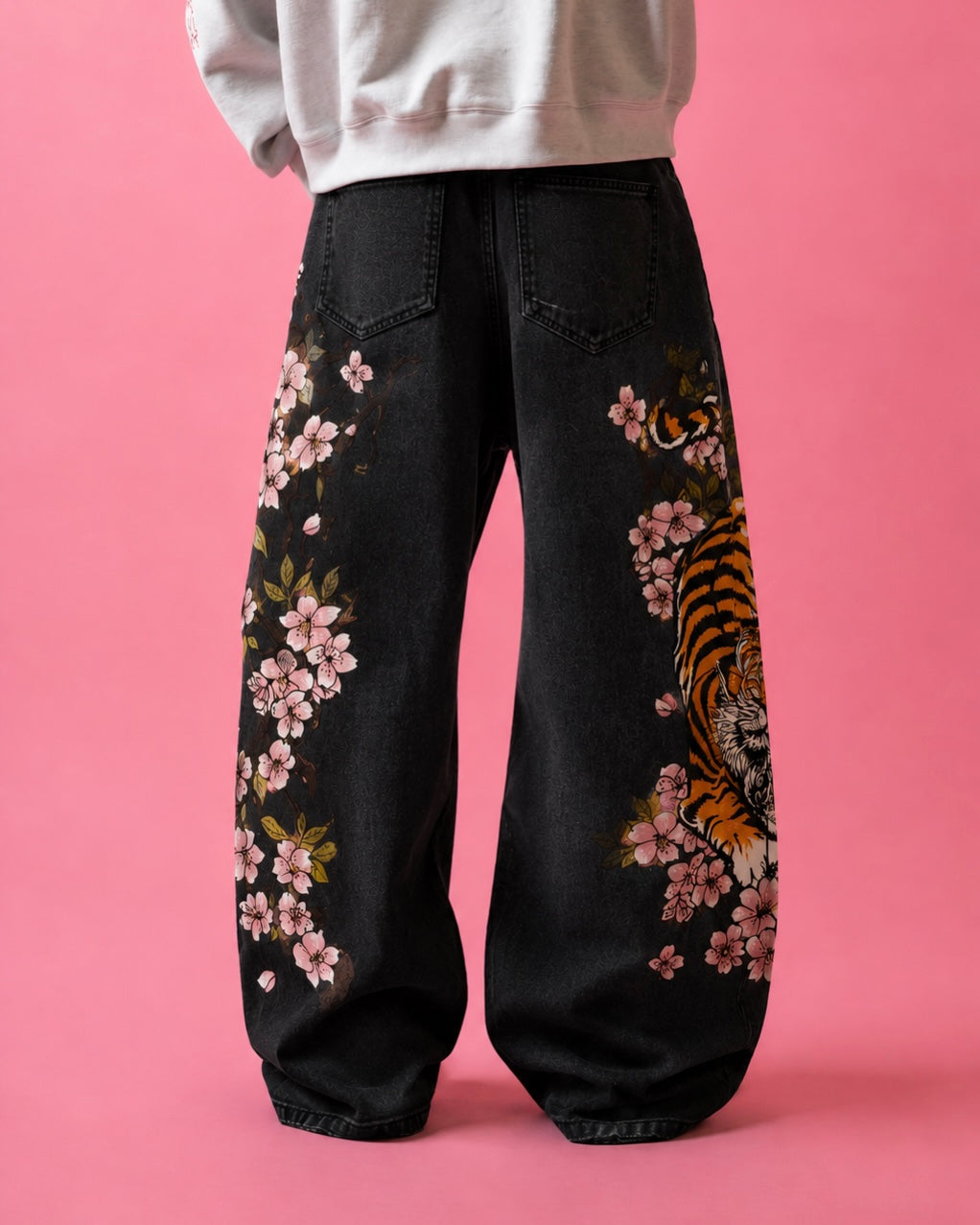 Sakura Tiger Denim
