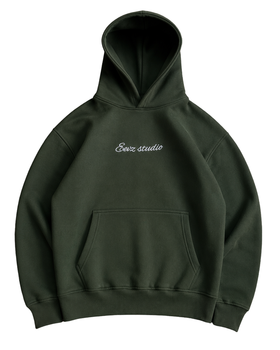 EEVZ STUDIO HOODIE(GREEN)