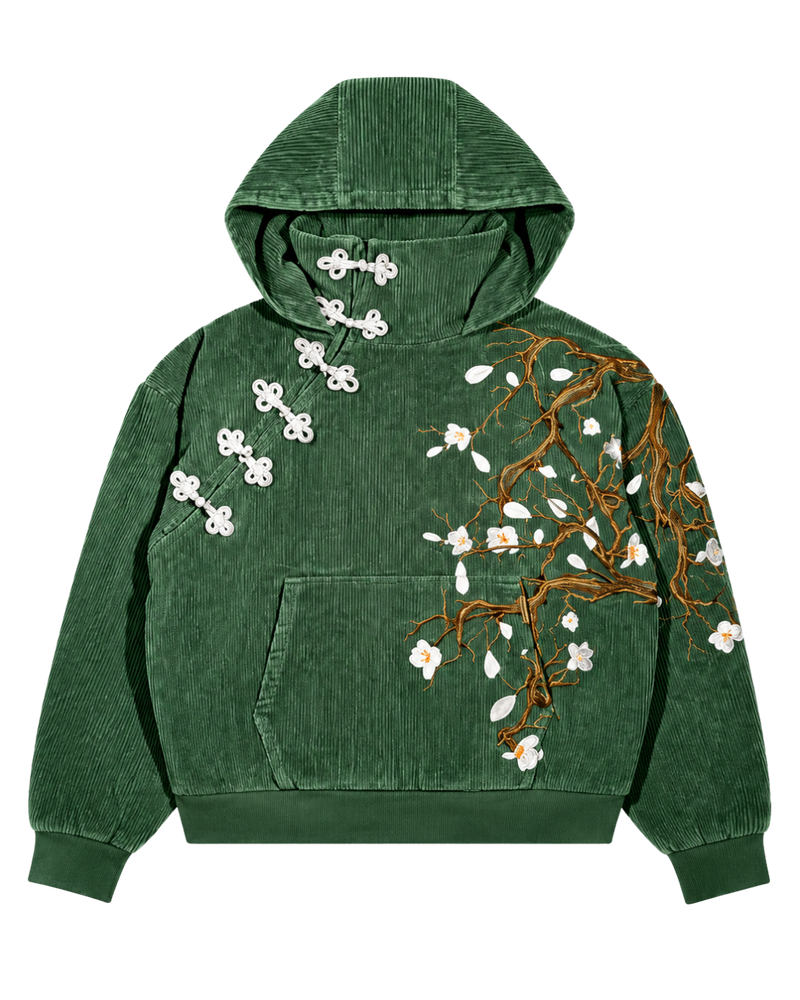 SAKURA FLORAL HOODIE