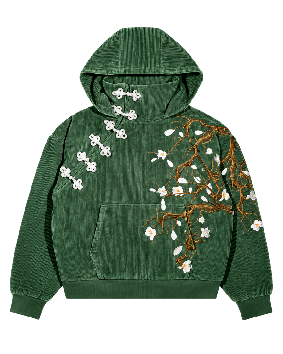SAKURA FLORAL HOODIE
