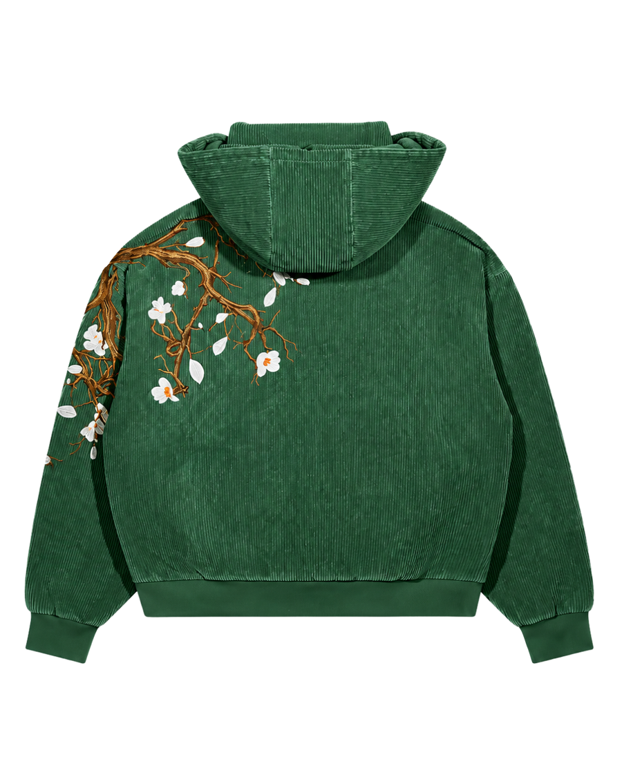 SAKURA FLORAL HOODIE
